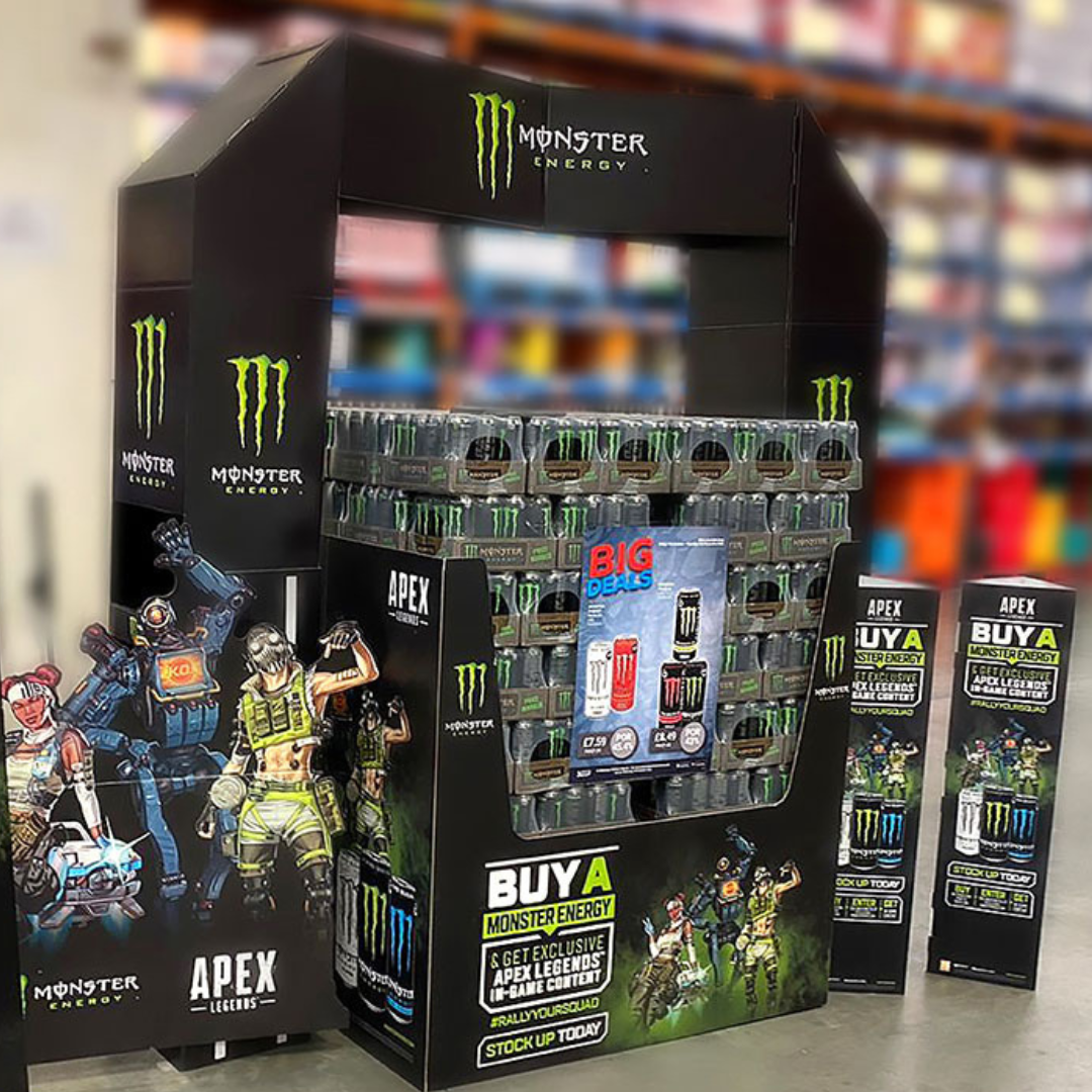 Monster POS Display 