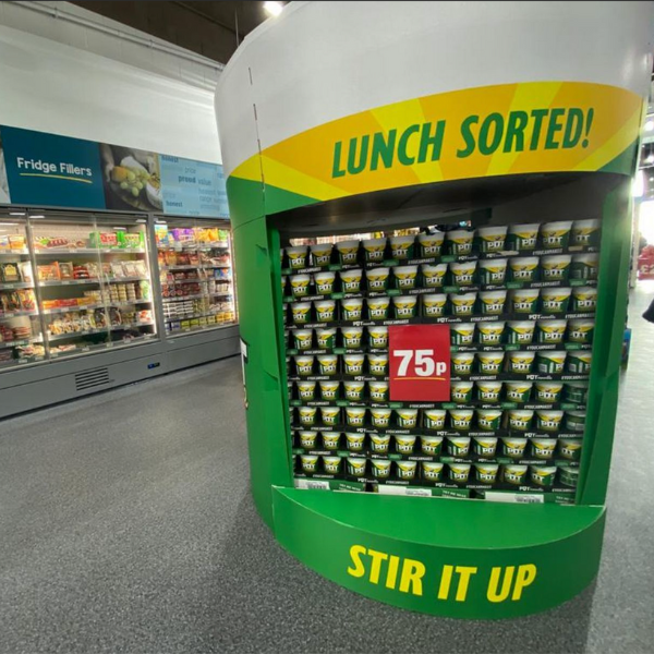 Pot Noodle POS Display 